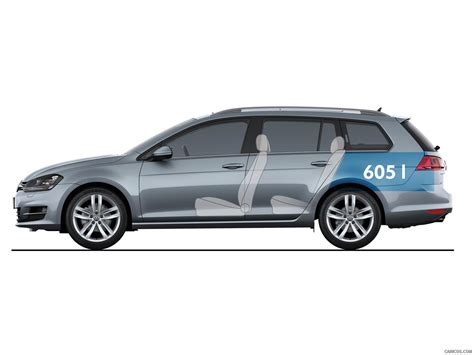 Volkswagen Golf Variant Trunk Volume Caricos