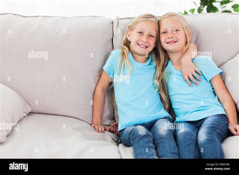 Blonde Twins Hi Res Stock Photography And Images Alamy