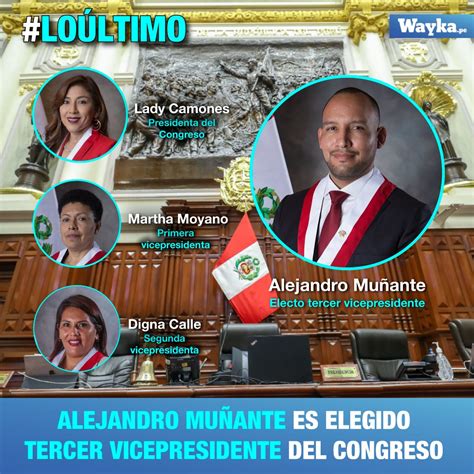 🇵🇪 Wayka📢 On Twitter LoÚltimo Alejandro Muñante De Renovación