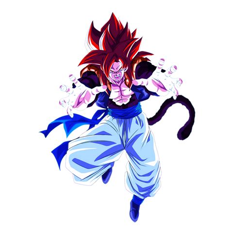 Gogeta Ssj4 Render Db Legends By Maxiuchiha22 On Deviantart