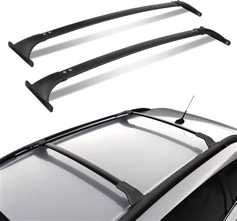 Amazon Dna Motoring Pt Ztl Pair Aluminum Car Roof Rack Cross