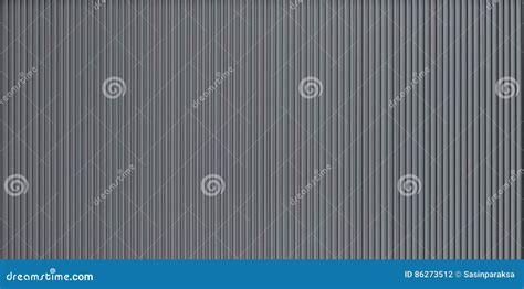 Corrugated Metal Wall Texture Stock Photo - Image of exterior, panorama ...