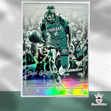 Recon Vector Shai Gilgeous Alexander Sga Silver Prizm Holo