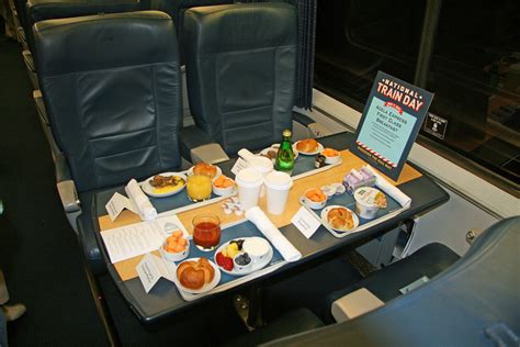 Amtrak Acela First Class Breakfast During National Train D Flickr Photo Sharing