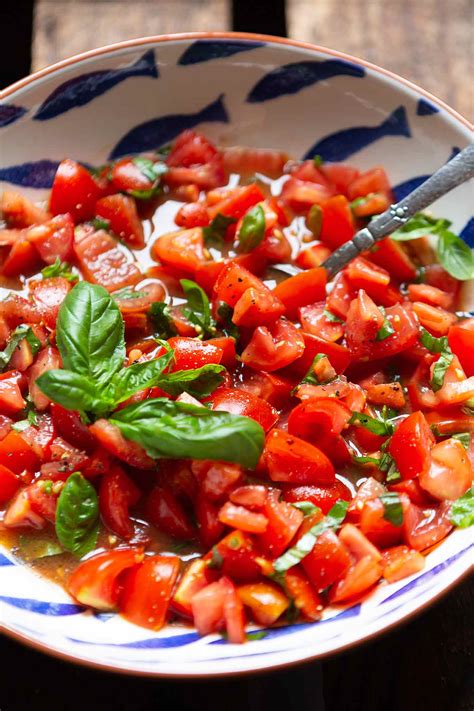 Bester Einfacher Tomatensalat Der Klassiker Mit Nur Zutaten