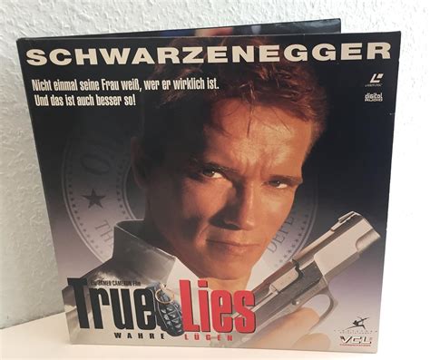 True Lies Wahre Lügen Laserdisc Amazonde Bill Paxton Arnold