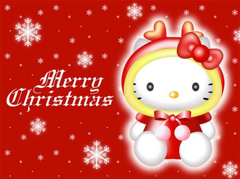 100 Hello Kitty Christmas Wallpapers