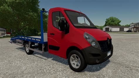 Мод эвакуатор Renault Master 2018 Tow Truck v1 0 FS22