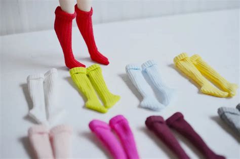 10 Pairslot Doll Sockssockshand Made Sockssuitable For Blythbjdpullipazoneobfrmomoko