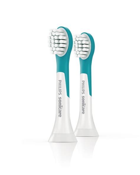 Philips Sonicare Kids Replacement Brush Heads for Ages 3-7, Aqua, 2 ...