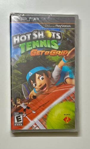 Hot Shots Tennis Get A Grip Sony PSP Brand New EBay