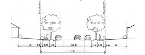 Street Section Sketch