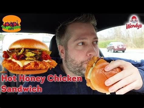 Wendy S New Hot Honey Chicken Sandwich YouTube