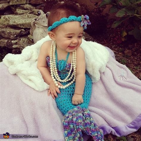 Handmade Baby Mermaid Costume | Unique DIY Costumes - Photo 2/2