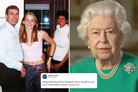 Prince Andrew Accuser Virginia Roberts Trolls The Queen By Posting