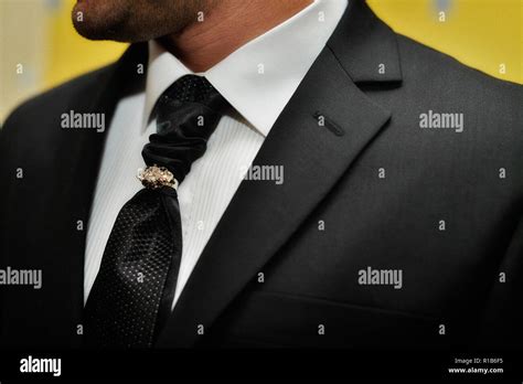 Expensive Suit Classically Tie And Luxury Tie Clip Stock Photo Alamy