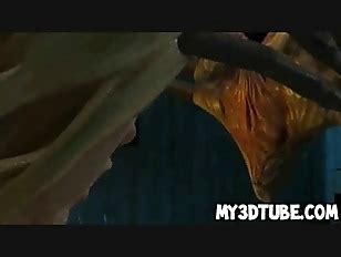 Foxy 3D Blonde Babe Fucked By Two Alien Spiders