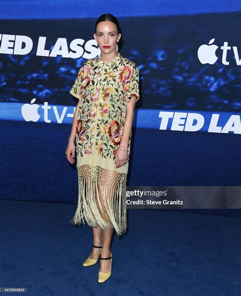 Jodi Balfour Arrives At The Apple Original Series Ted Lasso Season News Photo Getty Images