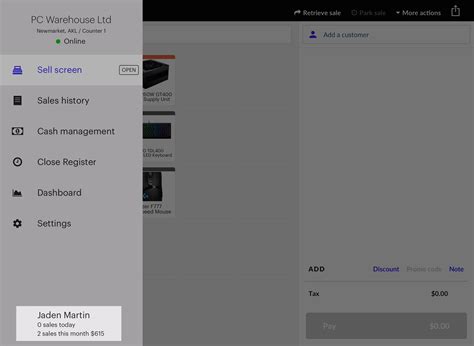 User switching in Retail POS (X-Series) – Lightspeed Retail (X-Series)