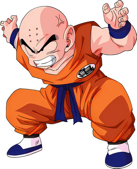 Krillin Saiyan Saga Render By Zanninrenders On Deviantart