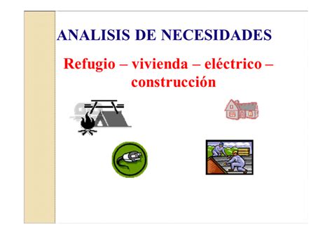 Evaluación De Daños Y Análisis De Necesidades Ante Situación De