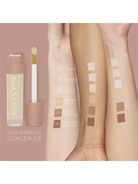 NAM Pro Shaping Concealer O Cold Nude Suomen Hoitolatukku