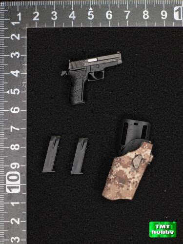 1 6 Scale Mini Times M017 US Navy Seal HALO FEMALE P226 Pistol W