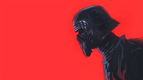 Star Wars Minimalist Wallpaper Picture - Kylo Ren Wallpaper 4k - 1920x1080 - Download HD ...