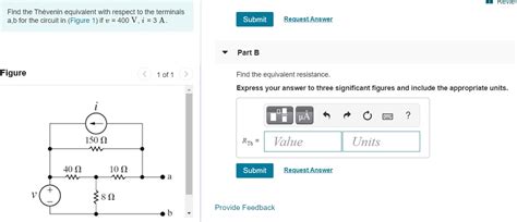 Solved Review Find The Th Venin Equivalent With Respect To Chegg