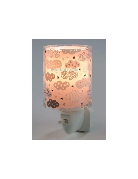 Quitamiedo LED Rosa Para Enchufe Clodus 41415S Dalber LeonLeds