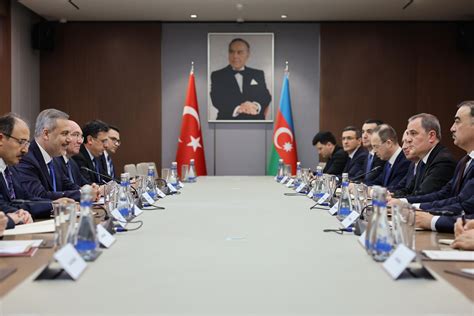 Visit Of Foreign Minister Hakan Fidan To Azerbaijan January