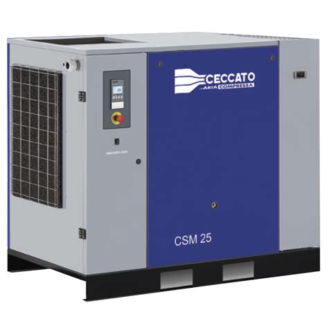 Ceccato CSM 25 Oil Injected Screw Compressor Belt Driven