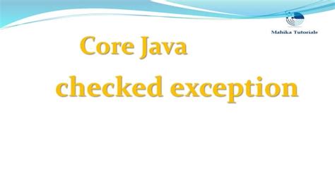 Core Java Tutorials By Mahika Tutorials Ppt