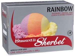 Rainbow Sherbet Ice Cream Flavor | Stewart's Shops