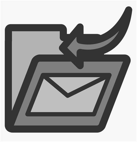 Logo Email Hitam Putih Png Hd Email Vector Icon Isolated On