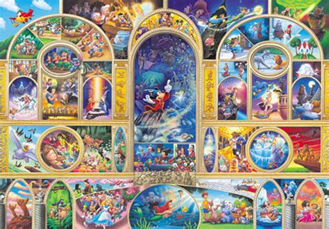 Tenyo Japan Jigsaw Puzzle D 1000 269 Disney All Characters 1000 Pieces