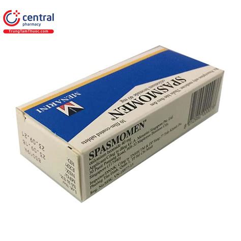 Thuốc Spasmomen 40mg - Thuốc điều trị đại tràng kích thích