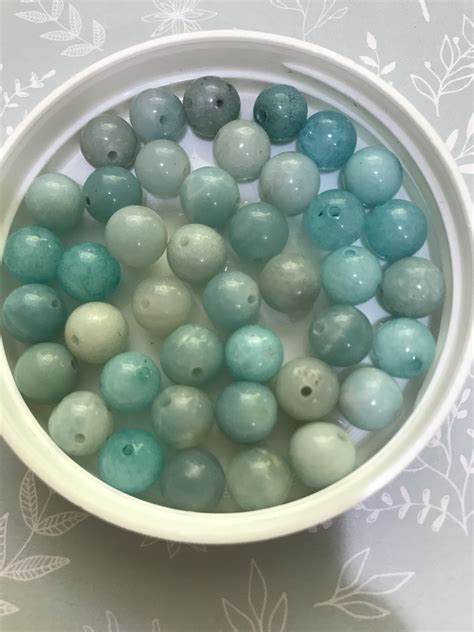 Amazonite Mm Round Beads Beads Galore