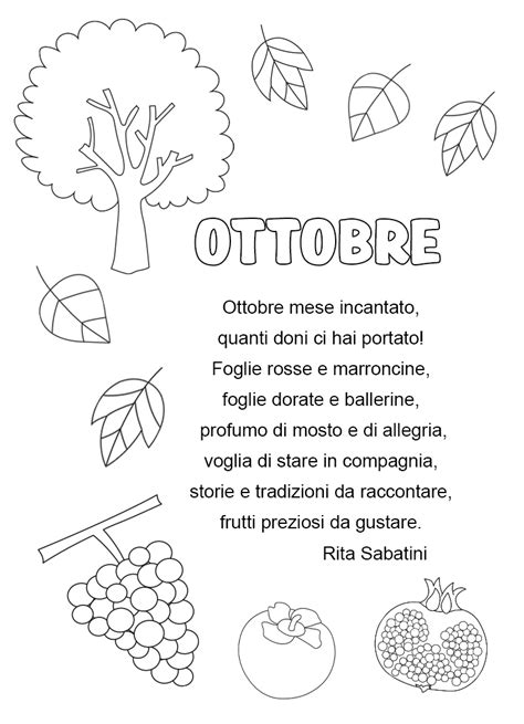 Poesia Per L Autunno Ottobre Fantavolando