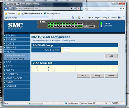 Configuración de VLAN Tagging en Hyper V Switch Trunking 802 1Q