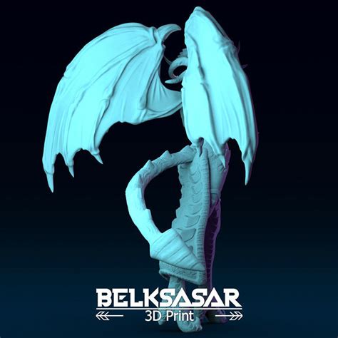 Demoness Mage Nude 3D Model 3D Printable CGTrader