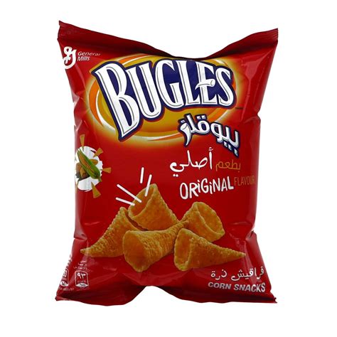 Bugles Corn Snacks Original 18g Online At Best Price Corn Based Bags Lulu Ksa Price In Saudi