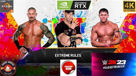 Wwe 2k23 Randy Orton Vs John Cena Vs Randy Orton 02 Ryzen5 Uhd Insane