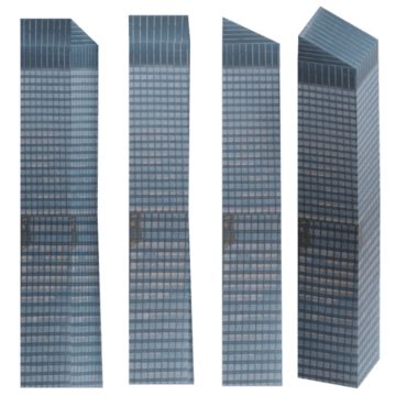 Multi Complex Building Transparent, Tall Building, High Rise Building ... 