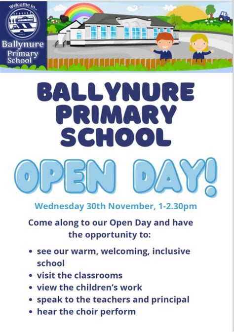 Ballynure Primary School Open Day