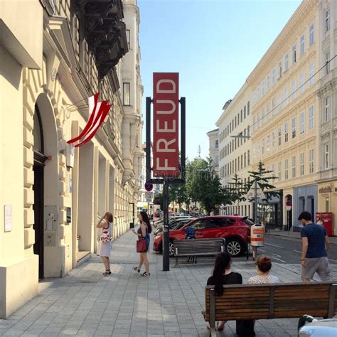 Freud Editorial Photo Image Of Freud Vienna Entrance 76530566