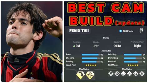 Best Cam Build Updated Ea Sports Fc Clubs Baller Build Youtube