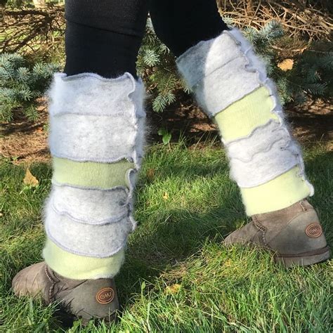Upcycled Leg Warmers Etsy