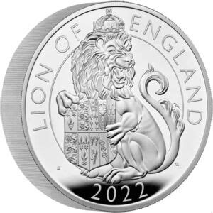 Coin 10 Pounds Tudor Beast II X The Lion Of England Piedfort