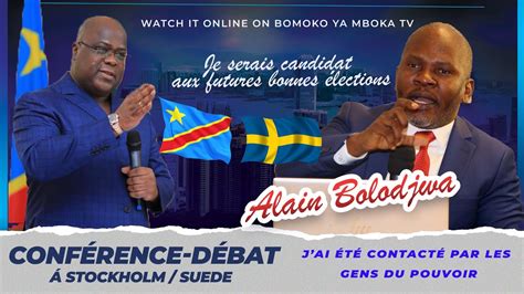 Alain Bolodjwa Je Serais Candidat Aux Futures Bonnes Lections Les